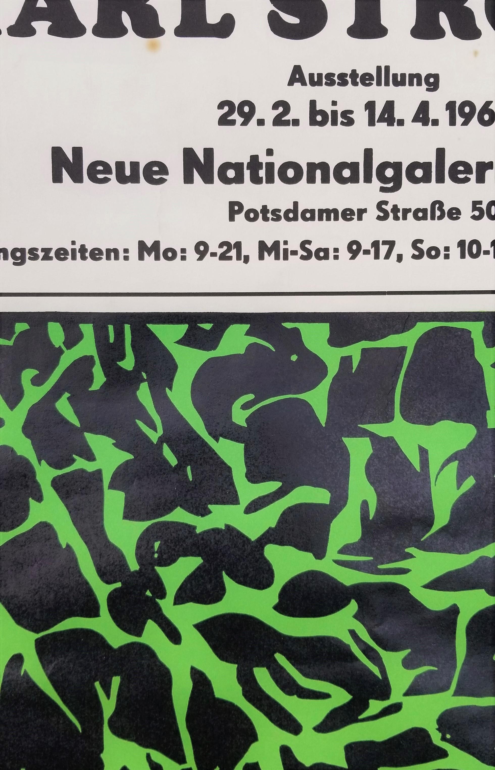 Neue Nationalgalerie (Compositions I) Poster /// Pop Art Roy Lichtenstein Museum For Sale 11