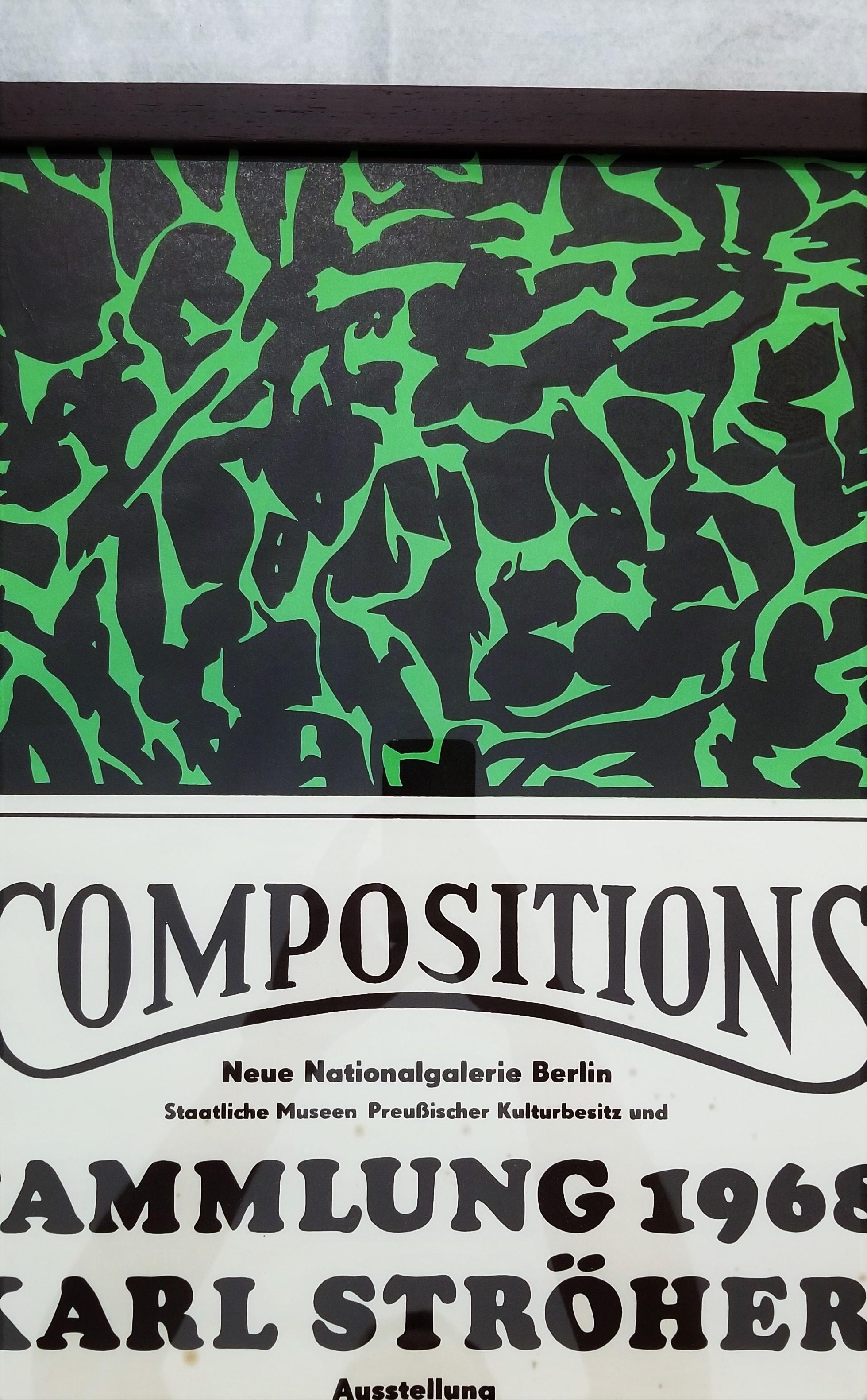Neue Nationalgalerie (Compositions I) Poster /// Pop Art Roy Lichtenstein Museum For Sale 7