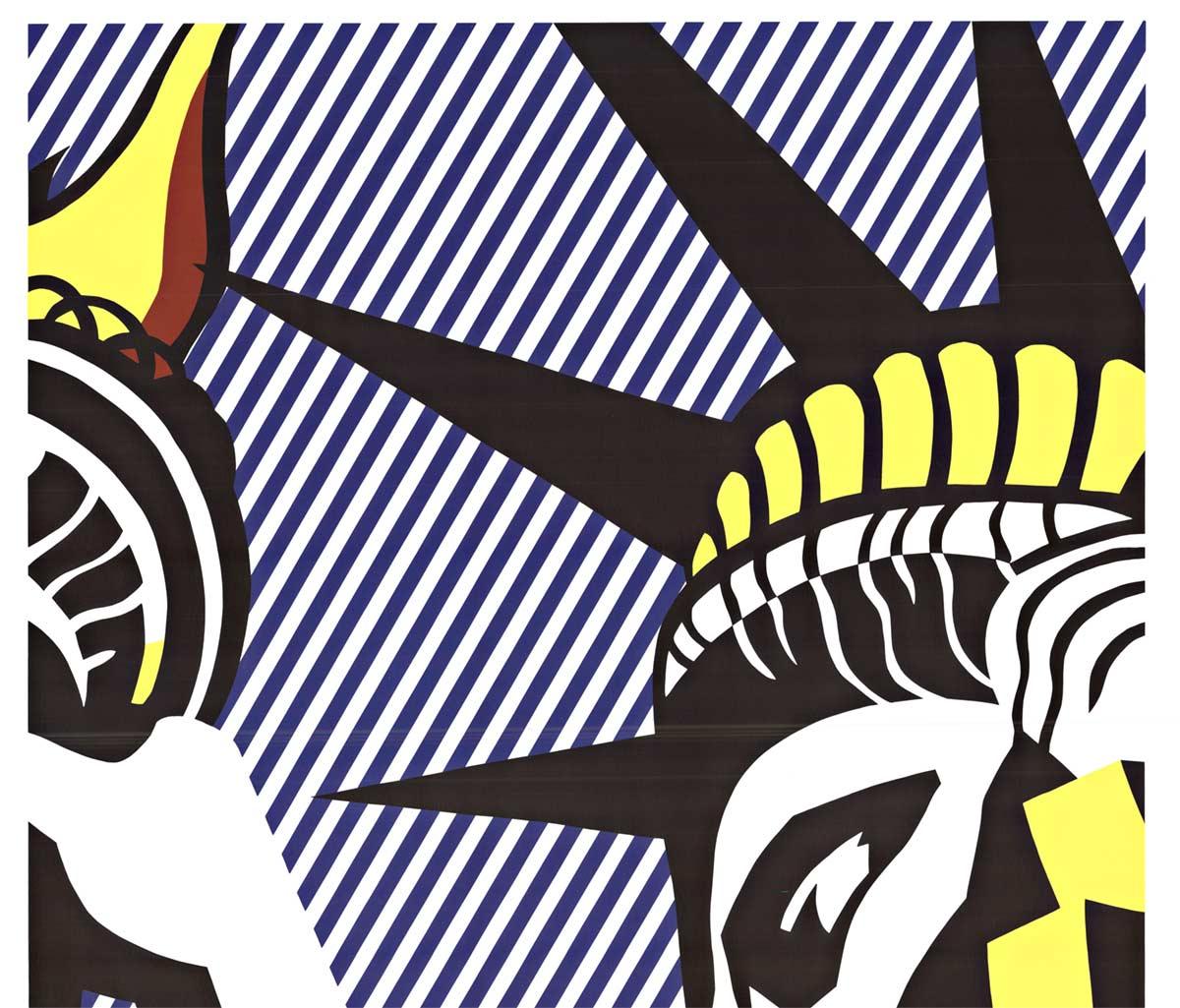 Original I Love Liberty  1982  Roy Lichtenstein en venta 2