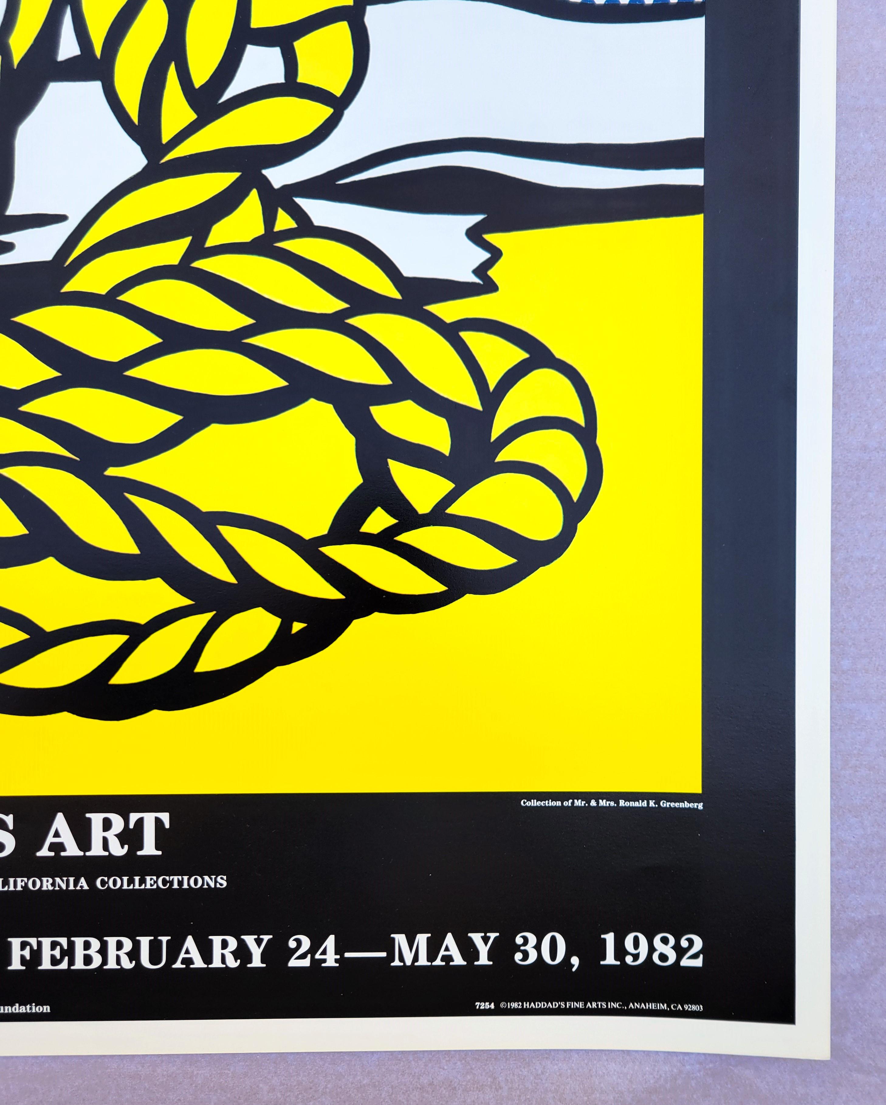 Palm Springs Desert Museum (Natura morta con teschio di longhorn e cactus) Poster in vendita 1