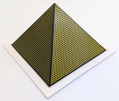Pyramid (hand signed three dimensional screen print)