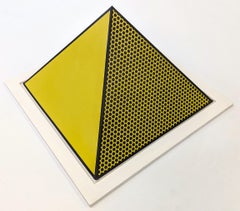 Pirámide (serigrafía tridimensional firmada a mano)