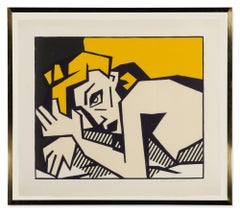 Reclining Nude, from Expressionist Woodcut Series 1980