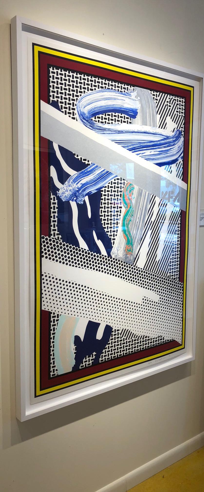 Reflections on Expressionist Painting - Contemporary Print by Roy Lichtenstein