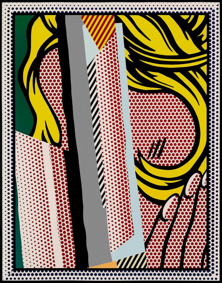 Roy Lichtenstein Reflections on Hair from Reflections Roy Lichtenstein Reflections on Hair from Reflections