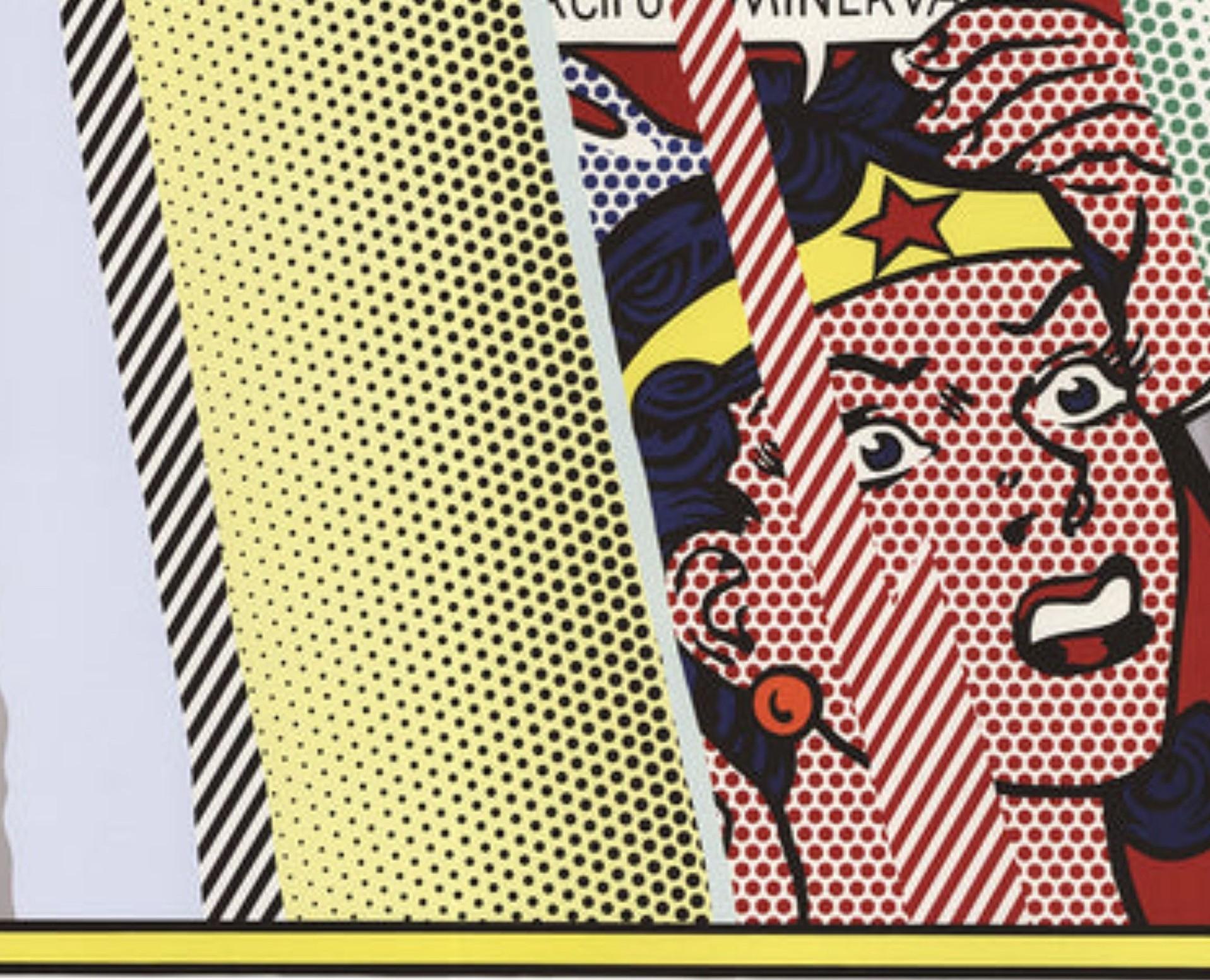 Reflections On Minerva By Roy Lichtenstein For Sale 3