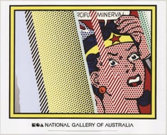 Reflections On Minerva By Roy Lichtenstein
