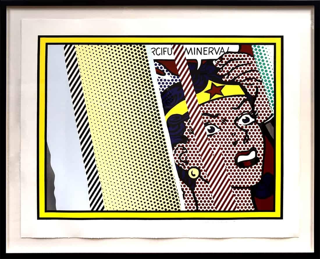 Reflections sur Minerva, de Reflections - Print de Roy Lichtenstein