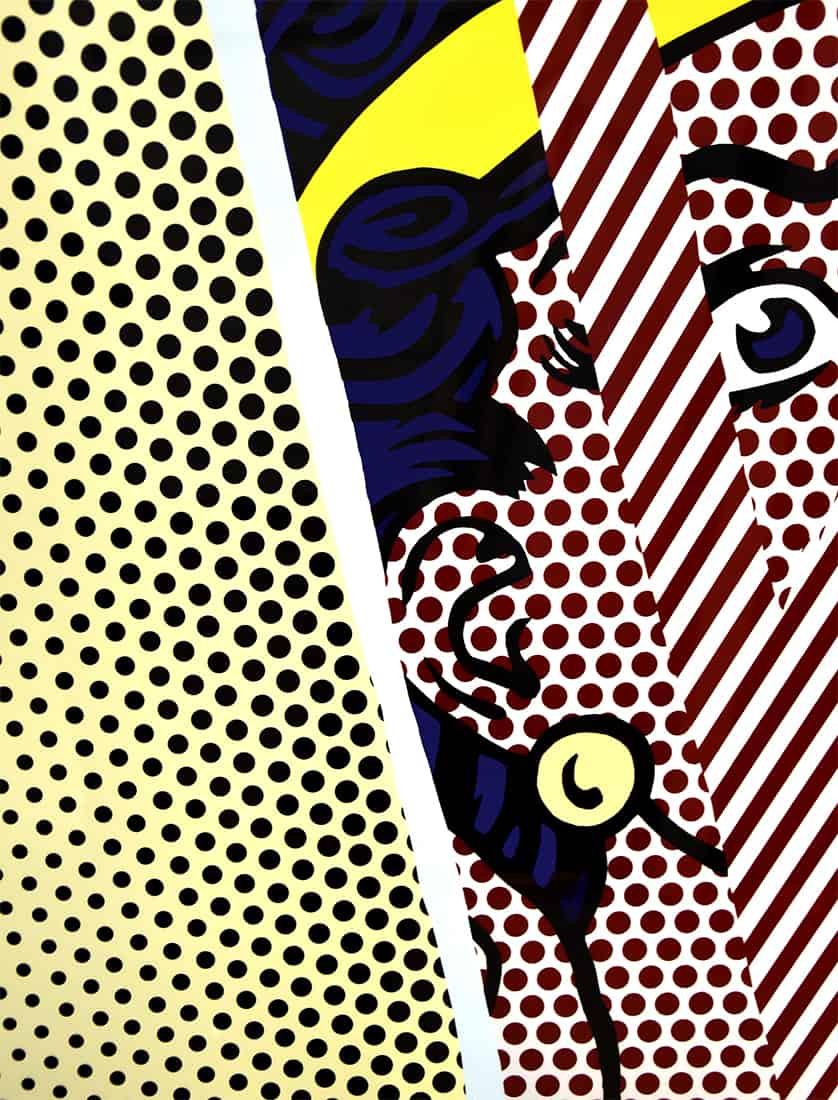 Reflections sur Minerva, de Reflections - Pop Art Print par Roy Lichtenstein