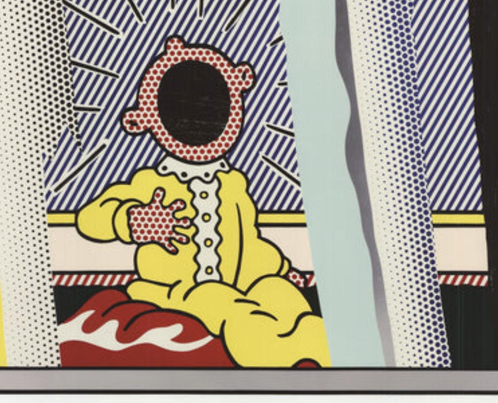 Reflections On The Scream By Roy Lichtenstein For Sale 3