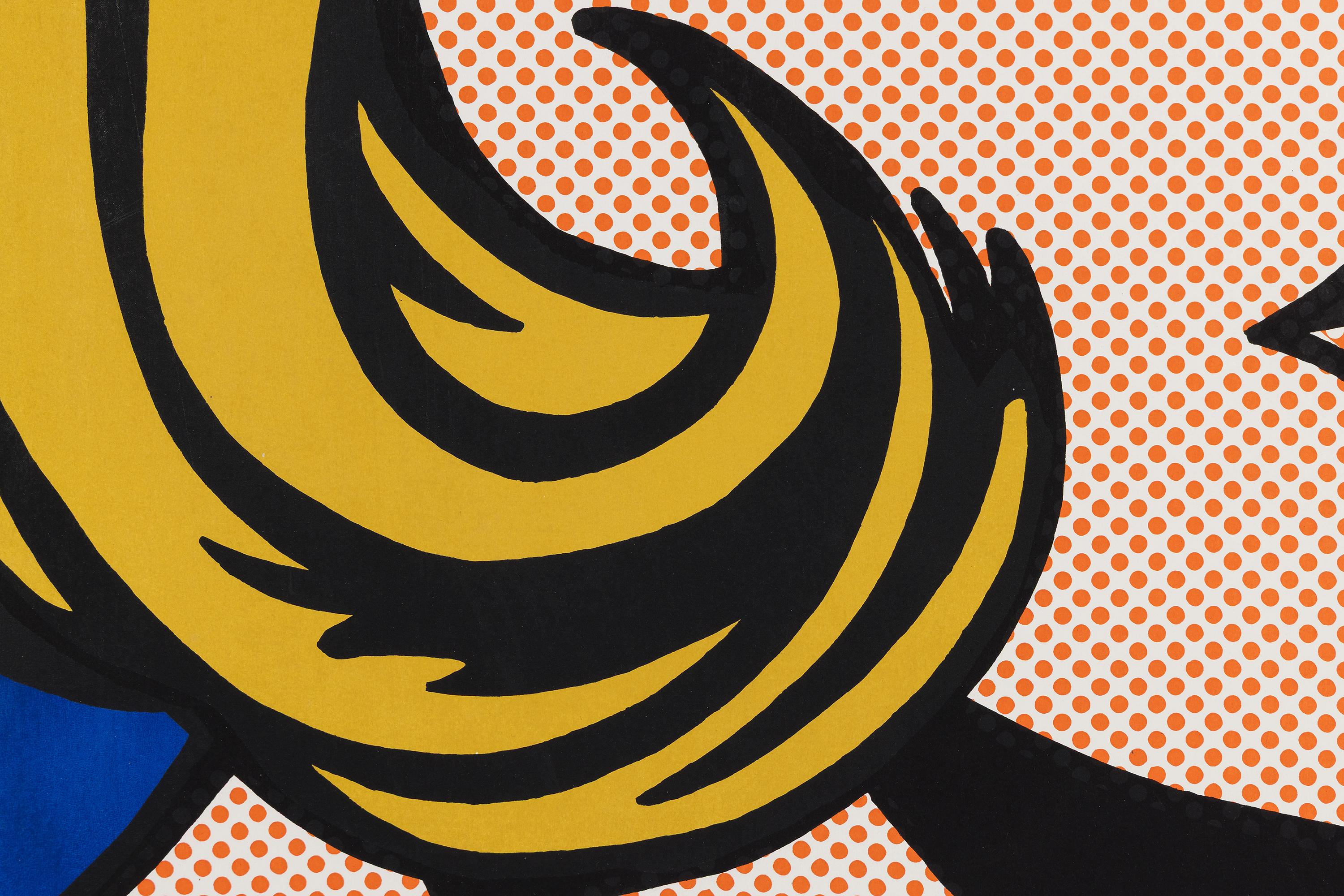 Reverie - Pop Art Screen Print of Woman Singing, 1965 For Sale 4