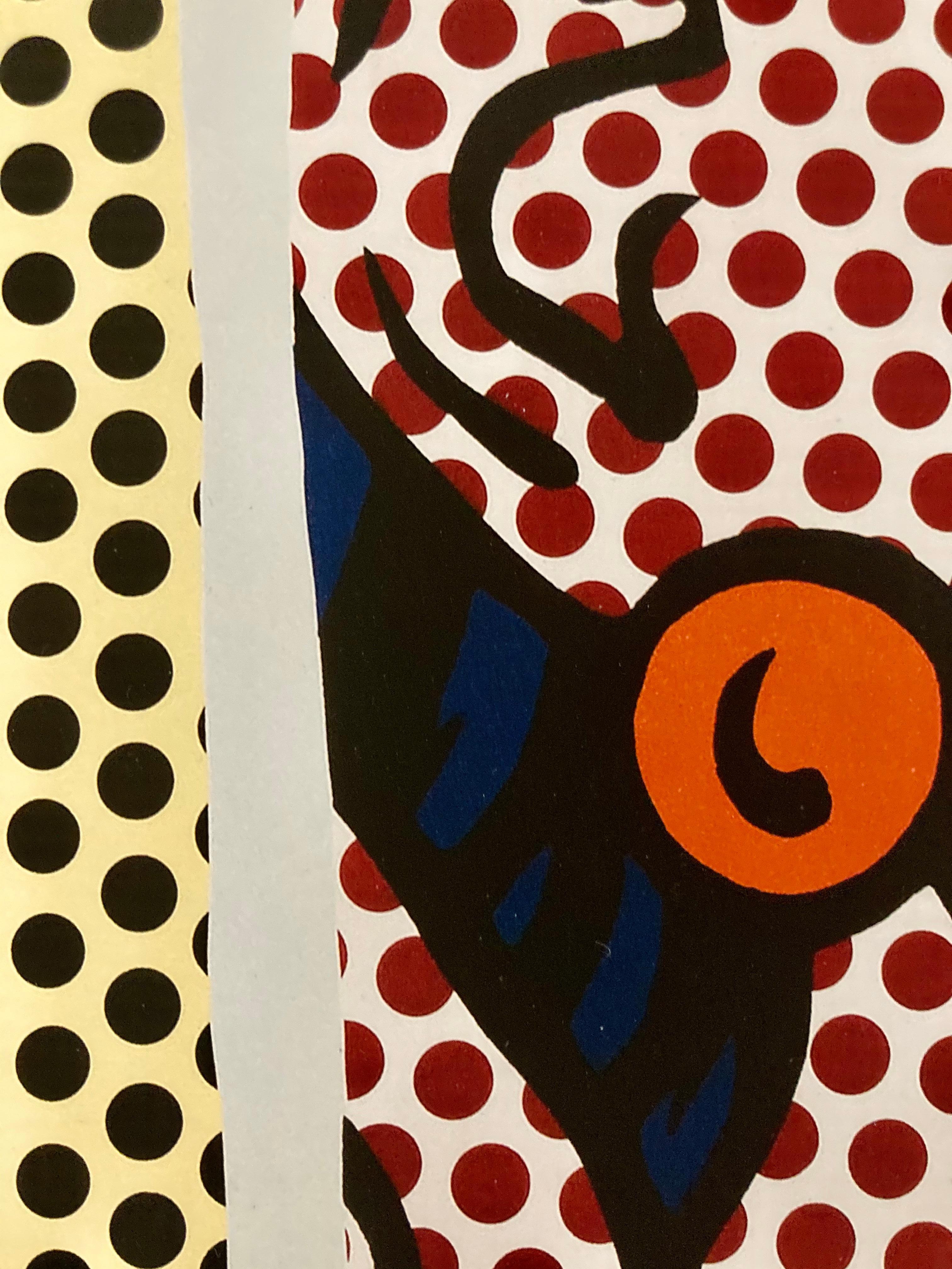 Un tirage d'art Hahnemuehle, attribué à Roy Lichtenstein. Édition 25.
