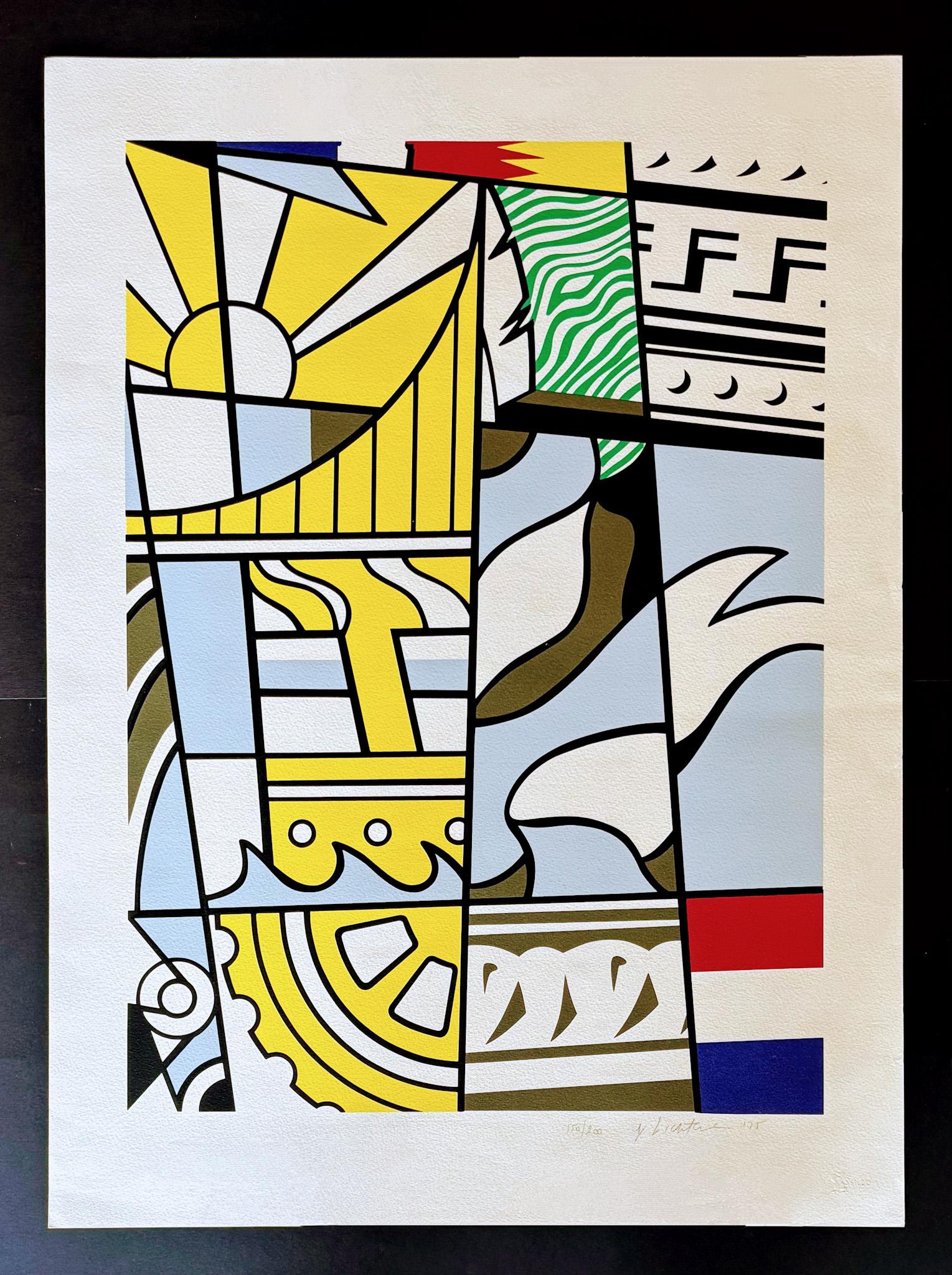 Roy Lichtenstein (1923–1997) - Bicentennial Print - Lithograph and Screenprint For Sale 1