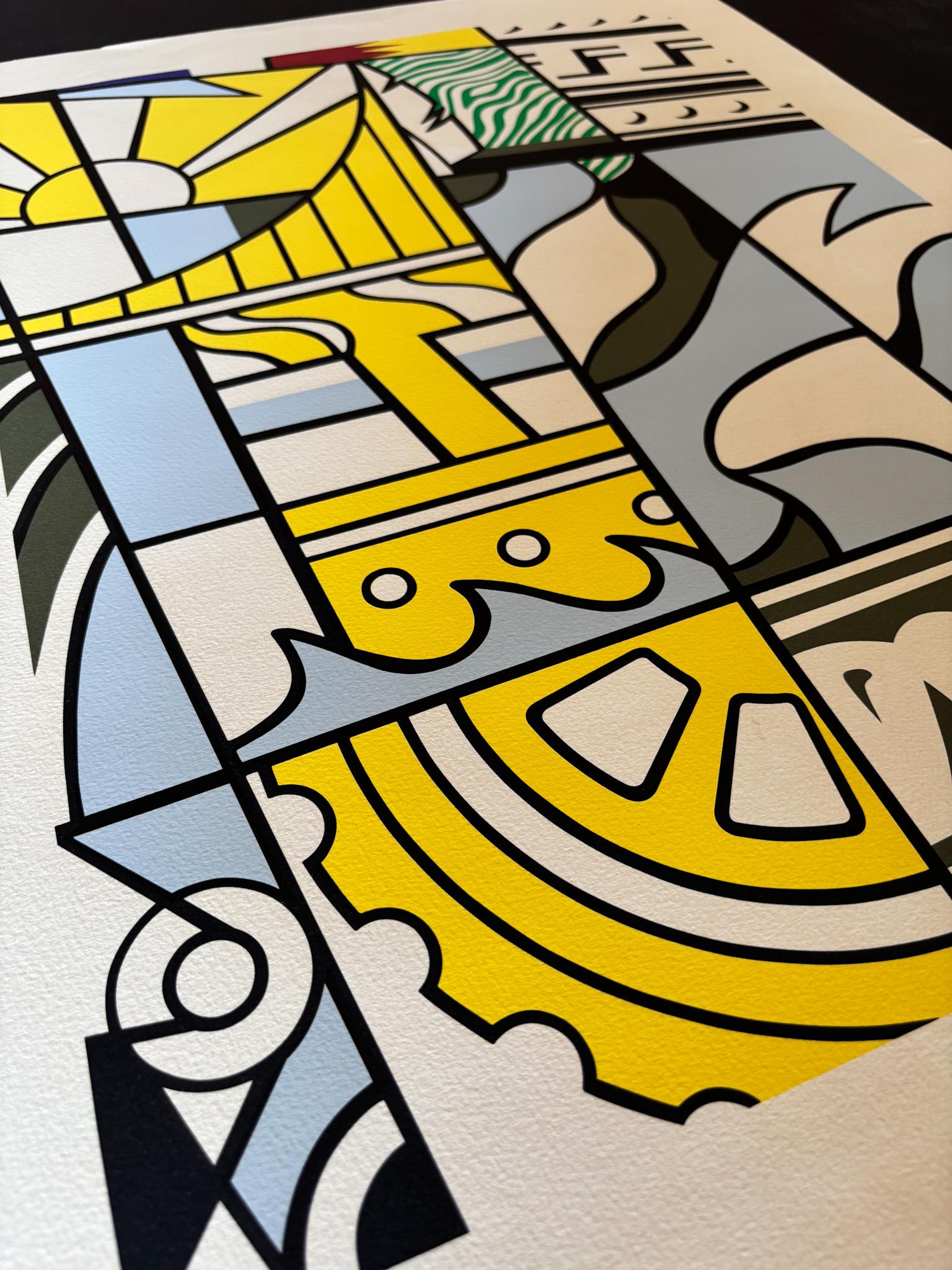 Roy Lichtenstein (1923–1997) - Bicentennial Print - Lithograph and Screenprint For Sale 4