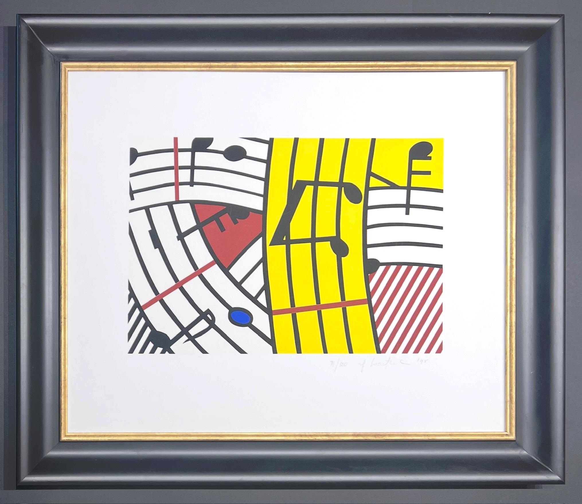 Screenprint on Rives BFK paper , edited in 1995.
Limited edition of 120 copies plus 30 AP.
Signed in pencil by artist in lower right corner , numbered 71/120 and dated 95.

Paper size: : 57 x 69 cm ( 22 1/4 x 27 3/8 inch )
Framed size: 72 x 84