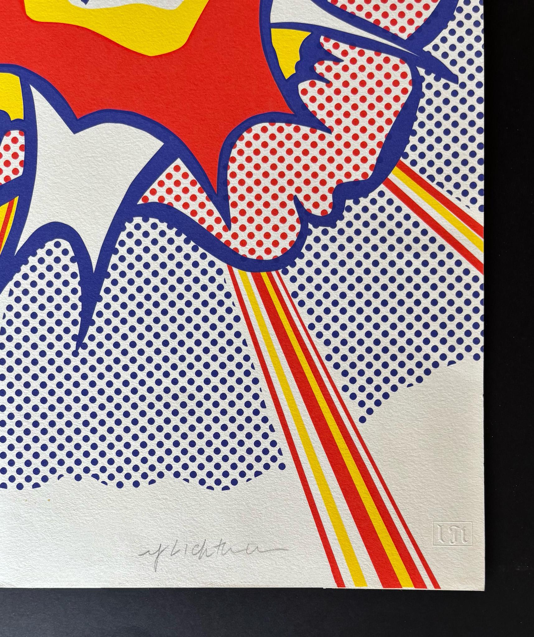Roy Lichtenstein (1923-1997) - Explosion - Lithograph on Rives paper - 1967 For Sale 4