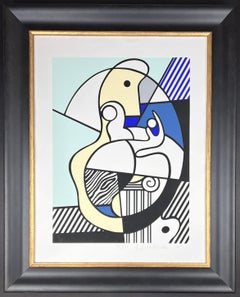 Roy Lichtenstein ( 1923 -1997) - handsignierter Siebdruck - 1975