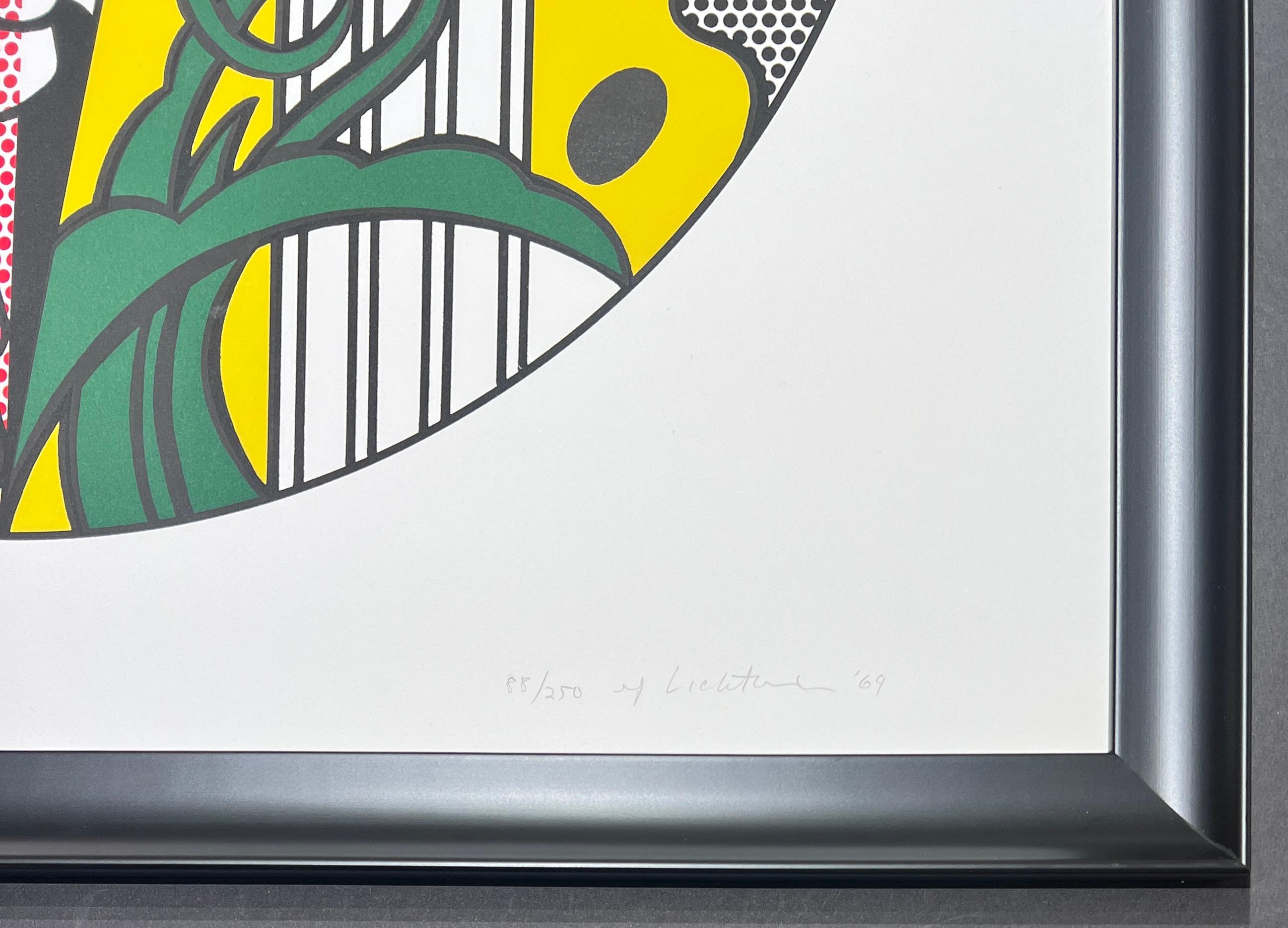 The Solomon R. Guggenheim Museum – hand-signed Screenprint on Rives paper – 1969 - Pop Art Print by Roy Lichtenstein
