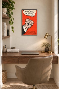 Roy Lichtenstein Extremely Rare 'Affiches Pop Art et autres' 1963