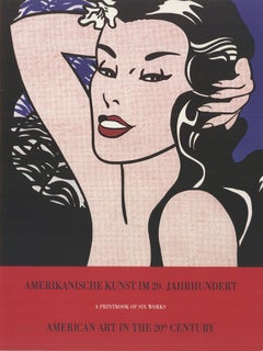 Roy Lichtenstein 'Arte americana nel XX secolo' 1993- Pop Art Vintage