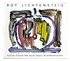 Roy Lichtenstein en la Galería Daniel Templon Beaubourg París