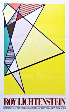 Roy Lichtenstein at Leo Castelli