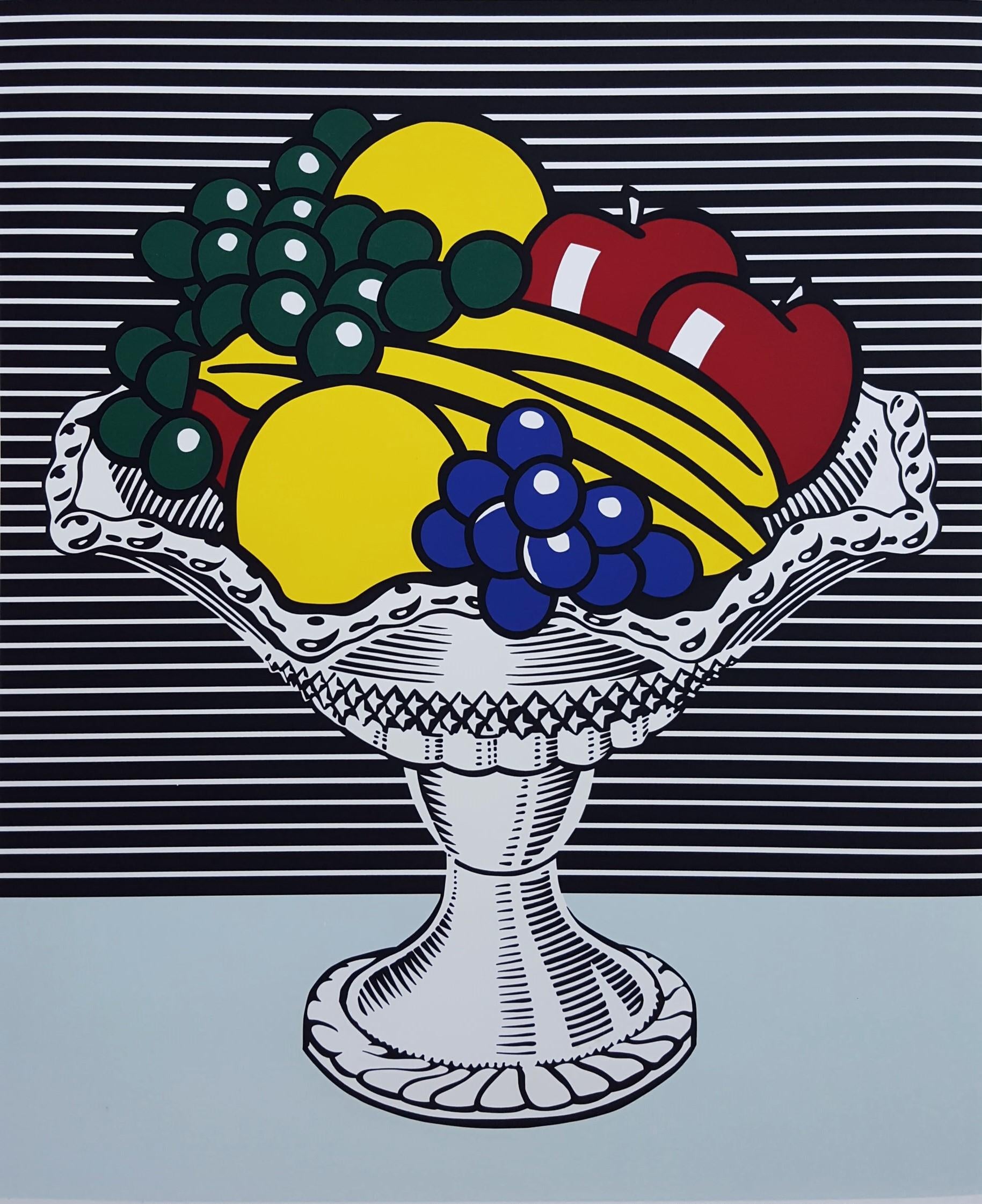 Whitney Museum of American Art (Still Life with Crystal Bowl) - Print by (after) Roy Lichtenstein