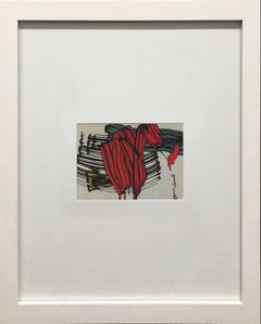 Roy Lichtenstein Big Painting No. 6 Offset Print, Framed, 1988