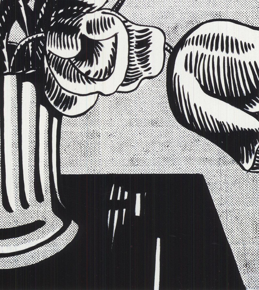 Roy Lichtenstein 'Black Flowers'- Pop Art, Vintage For Sale 3