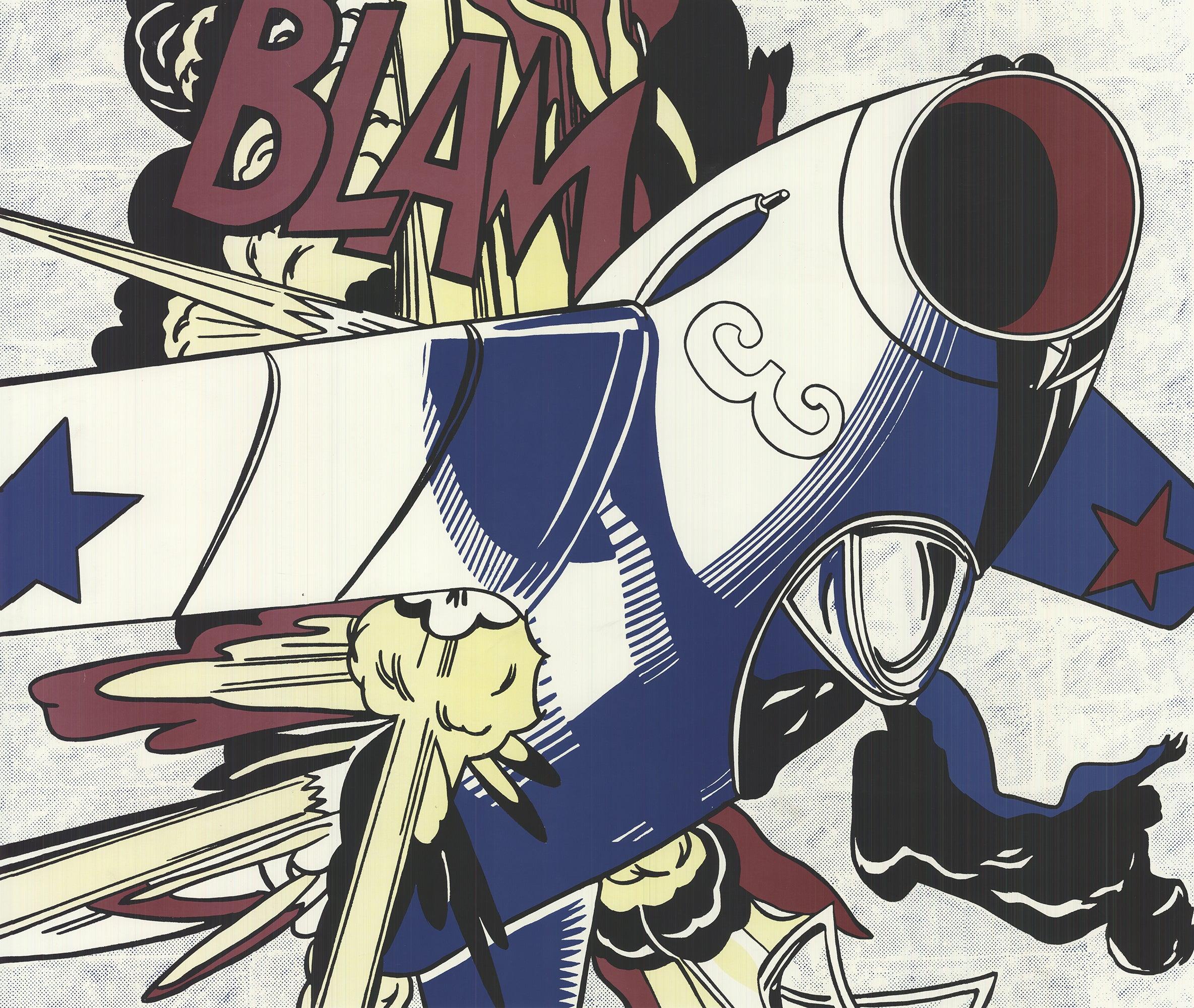 Roy Lichtenstein 'Blam' 1991 im Angebot 1