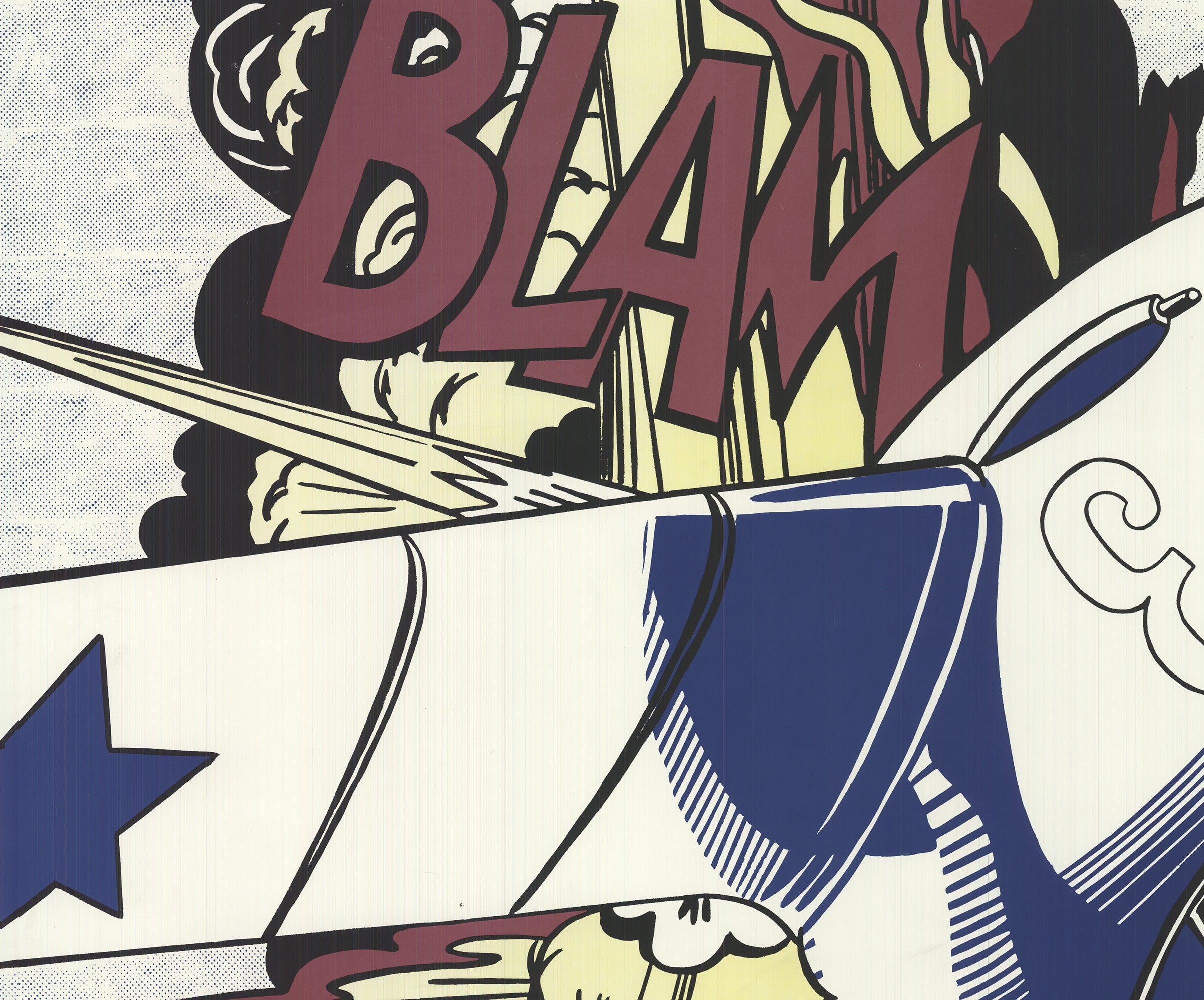 Roy Lichtenstein 'Blam' 1991 im Angebot 2
