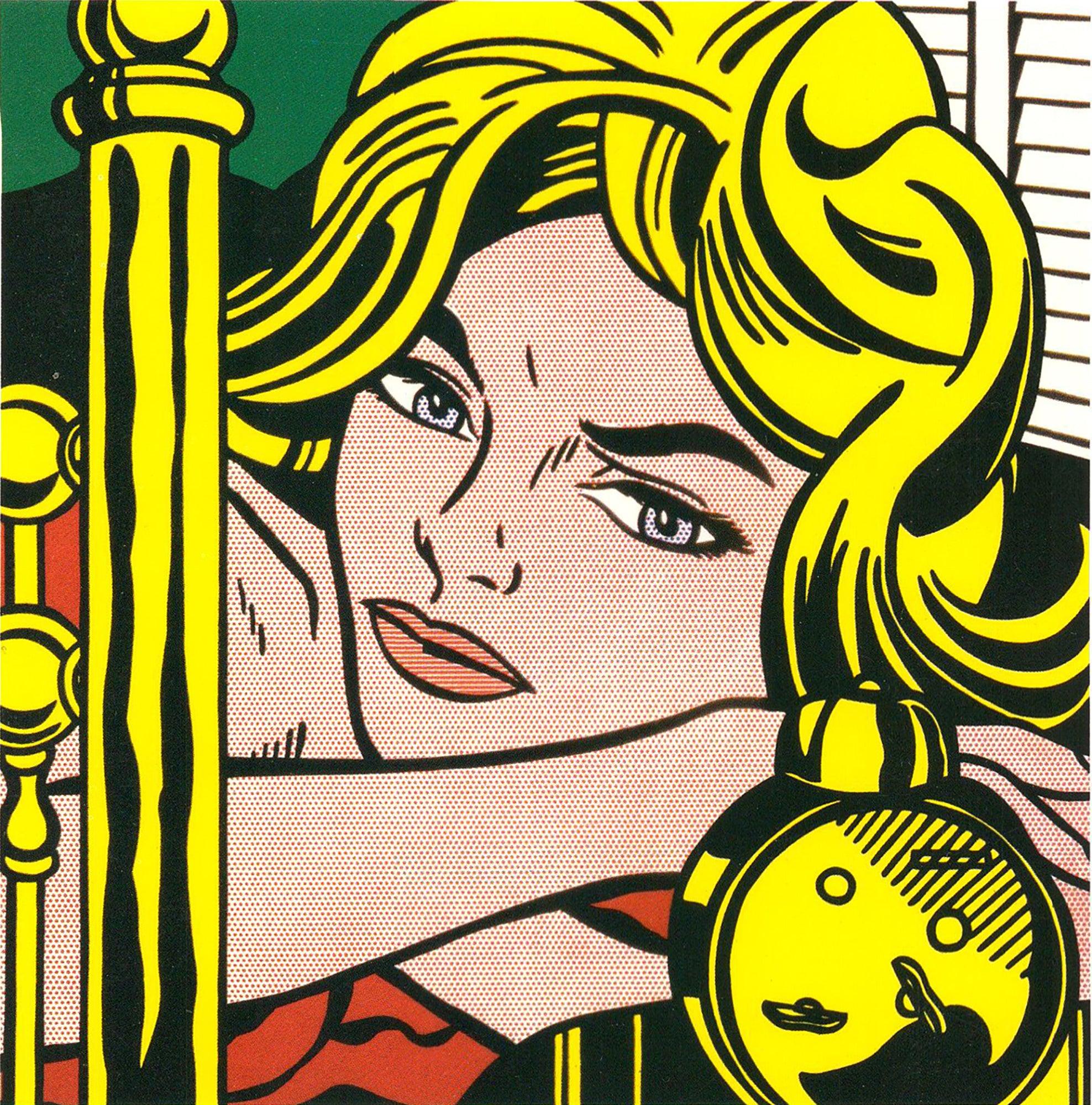 Roy Lichtenstein 'Bionda in attesa' 1994 in vendita 1
