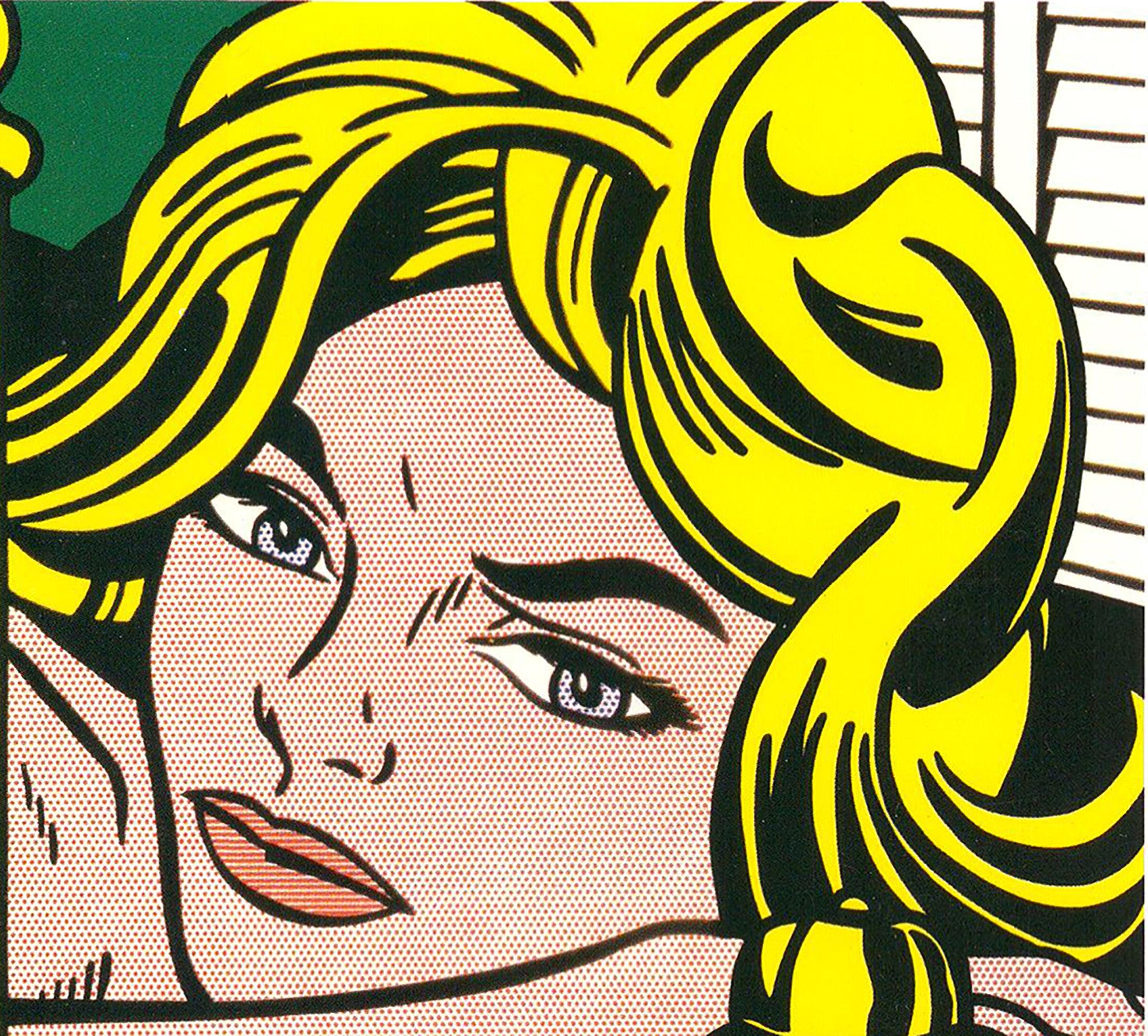 Roy Lichtenstein 'Bionda in attesa' 1994 in vendita 2