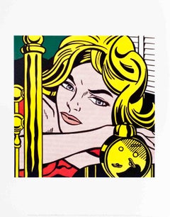 Roy Lichtenstein 'Blonde Waiting'- Pop art, Vintage