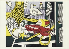 Roy Lichtenstein 'Cape Cod Still Life II' 1994 Vintage Pop Art