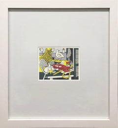 Roy Lichtenstein "Cape Cod Still Life II" 1994 Vintage Pop Art