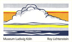 Roy Lichtenstein 'Cloud And Sea' 1989