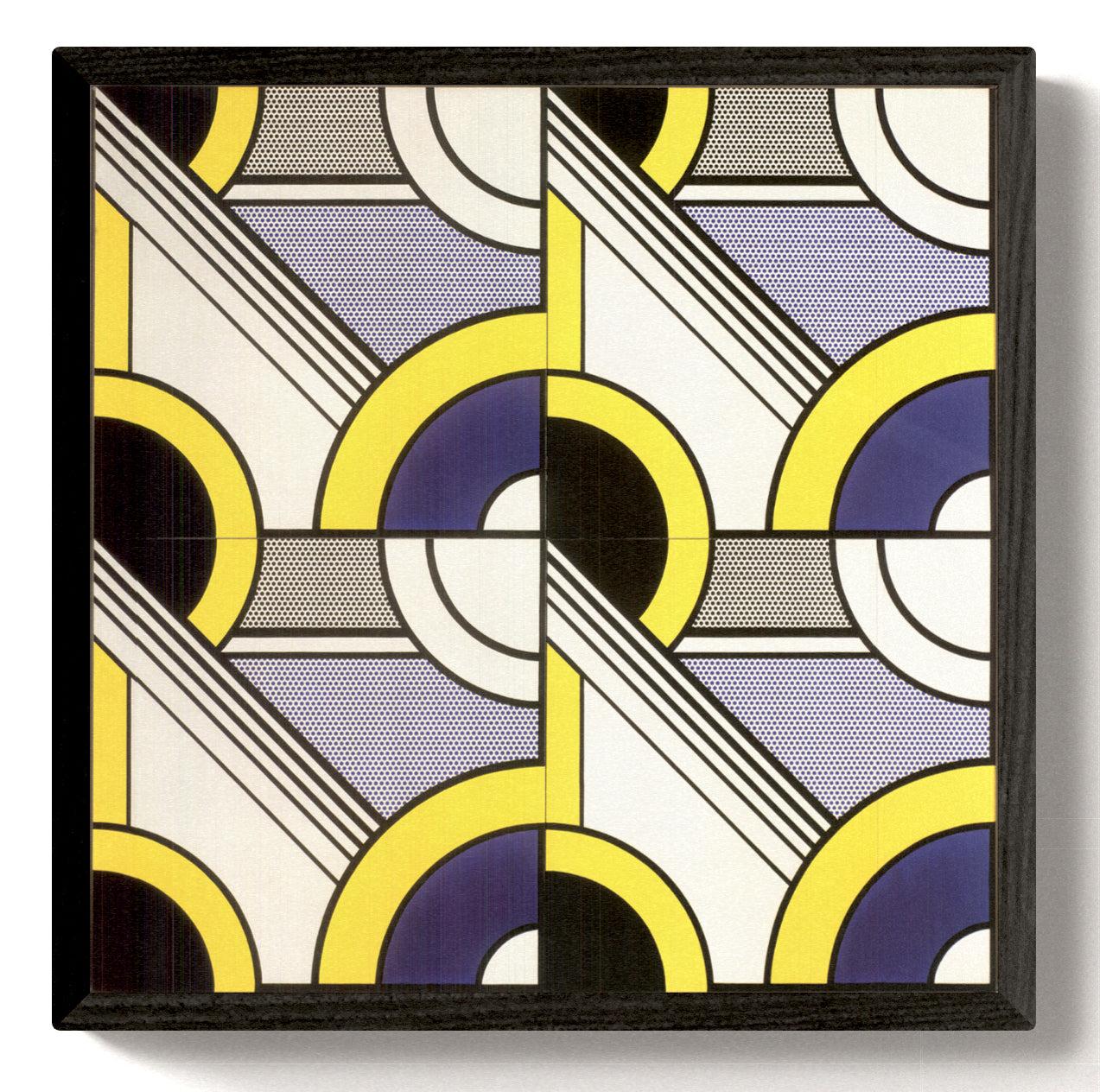 Roy Lichtenstein 'Composition' FRAMED