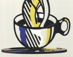 Roy Lichtenstein 'Cup and Saucer'