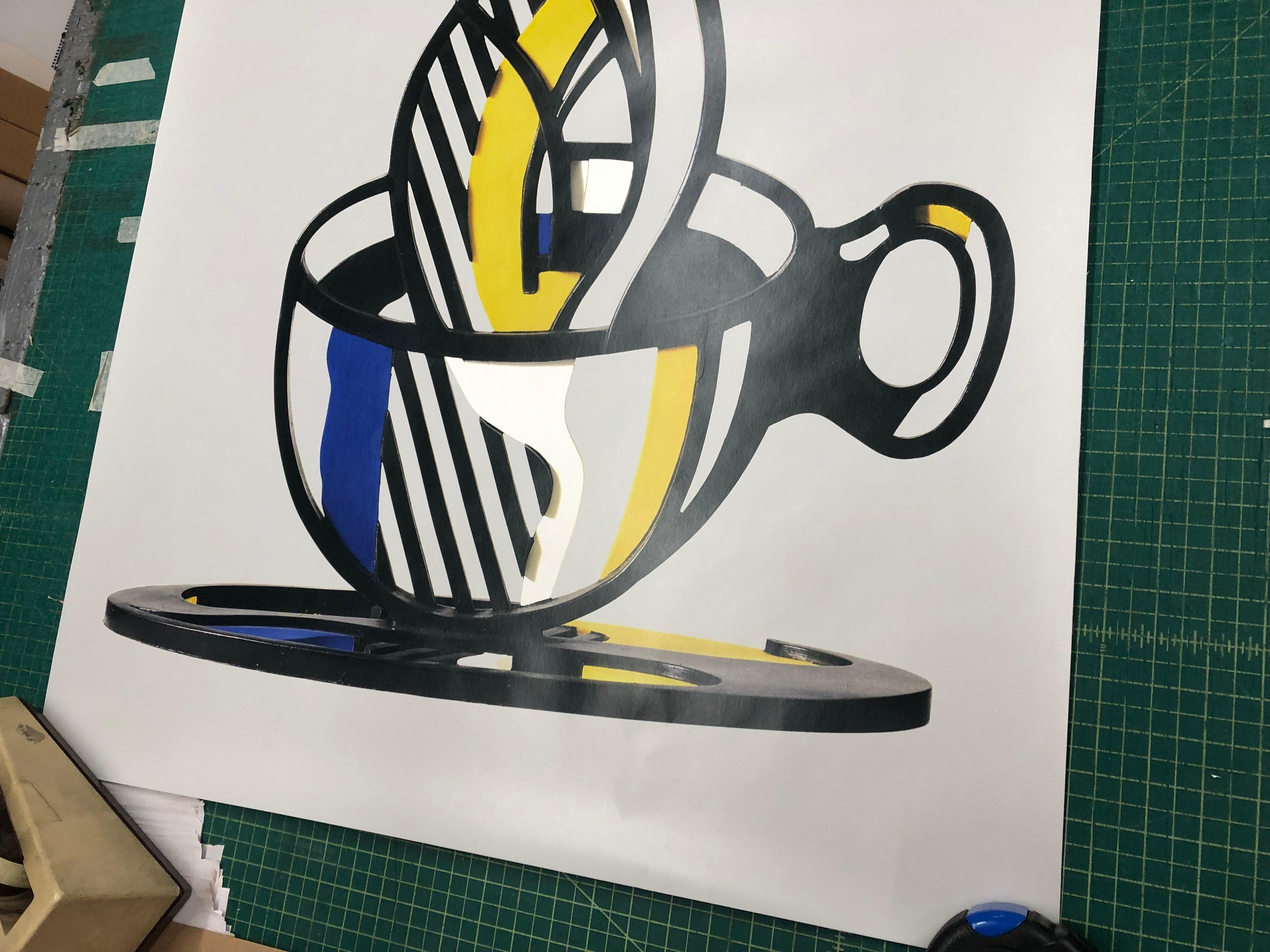Roy Lichtenstein 'Cup and Saucer' 3