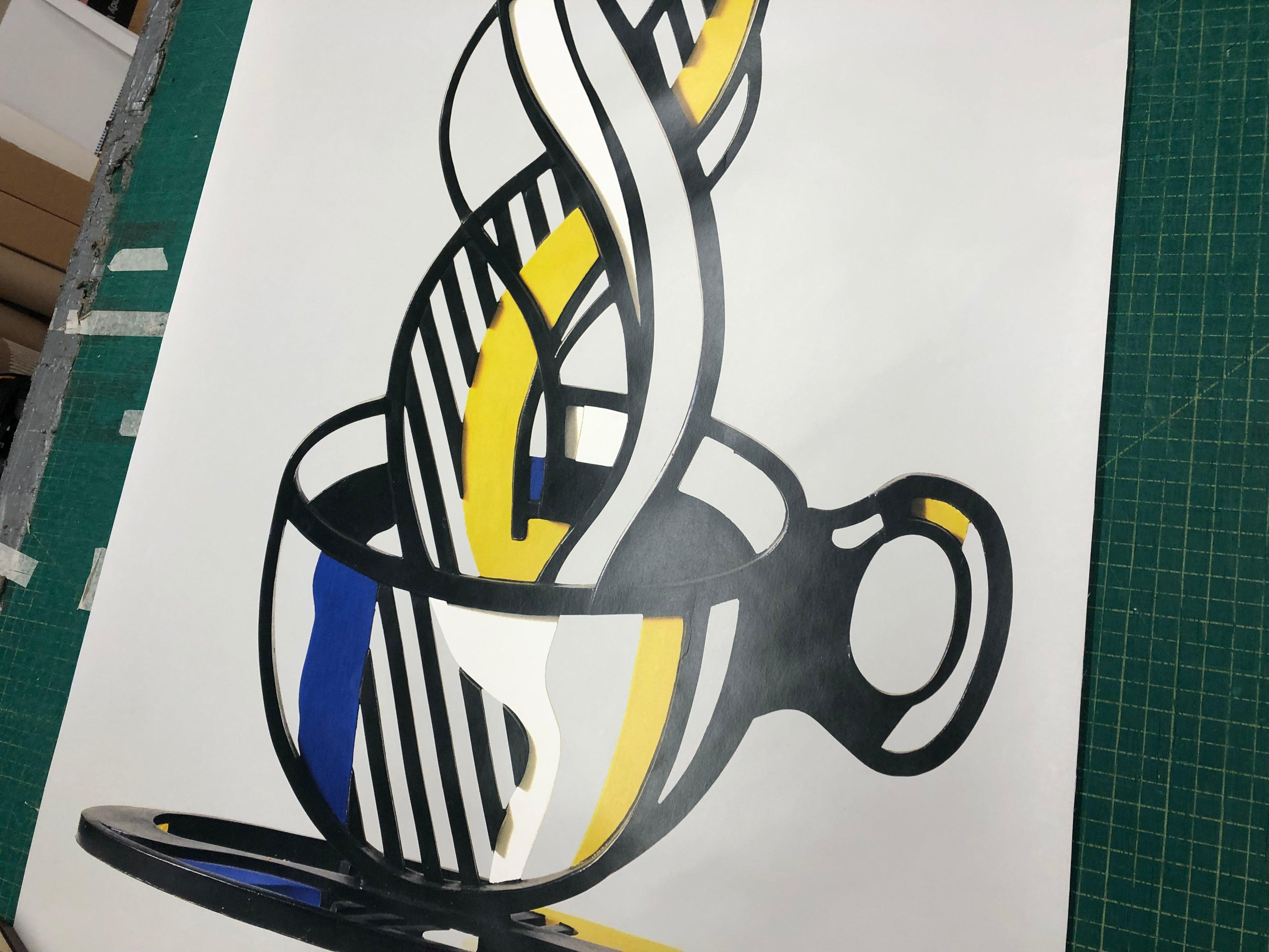 Roy Lichtenstein 'Cup and Saucer' 4