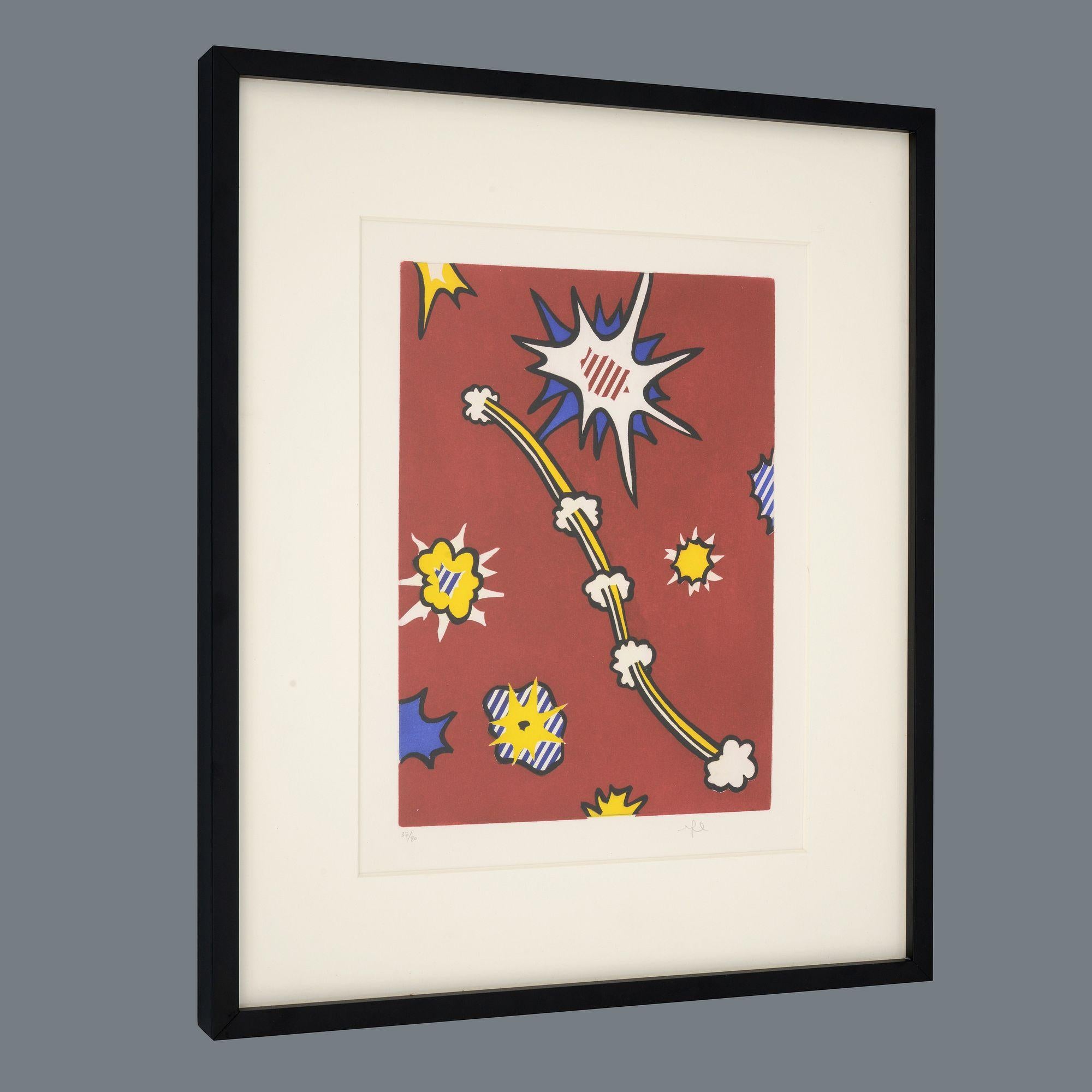 Roy Lichtenstein DE DENVER Acquatinta in vendita 1