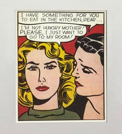 Roy Lichtenstein 'Eddie Diptych' 1980
