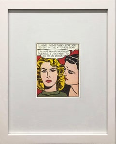Roy Lichtenstein 'Eddie Diptych' 1980