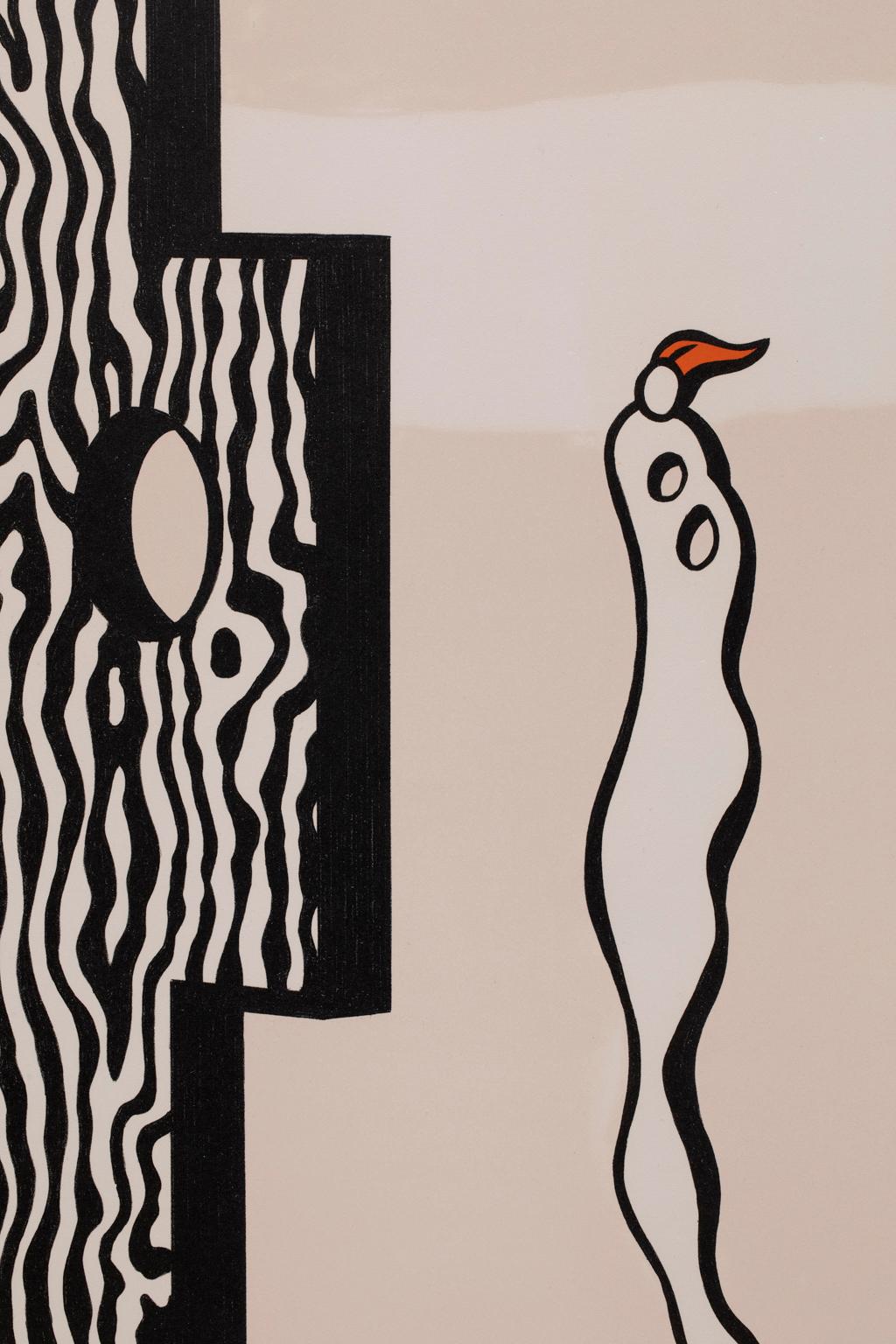 Roy Lichtenstein « Figures » 1978 (d'une série surréaliste) Gemini G.E.L. Printers  en vente 4