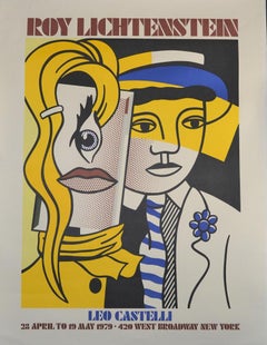 Roy Lichtenstein für die Leo Castelli Gallery - Offsetdruck nach Roy Lichtenstein - 1979