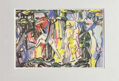 Roy Lichtenstein 'Forest Scene with Figures' 1989
