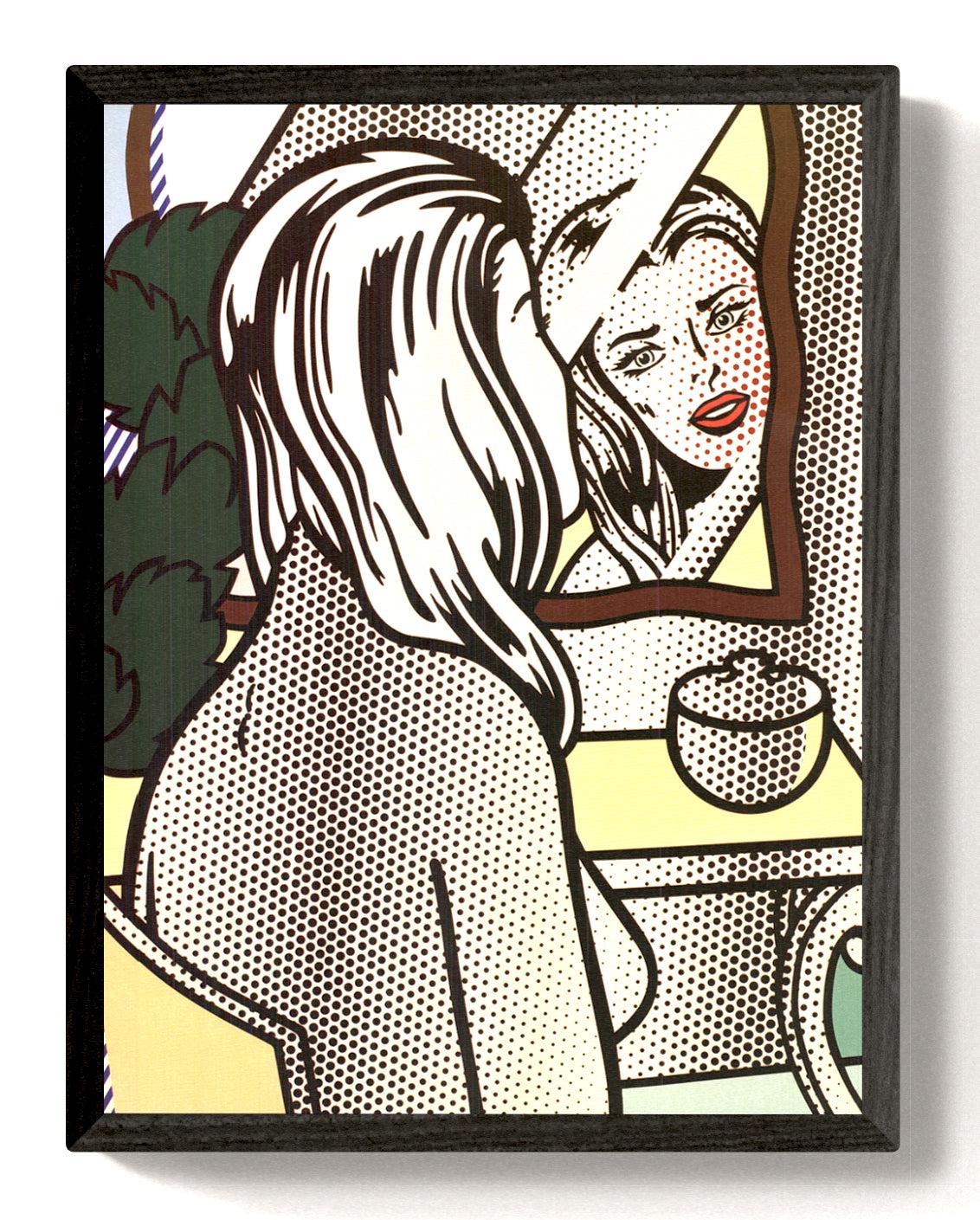 Roy Lichtenstein 'Girl in the Vanity' 