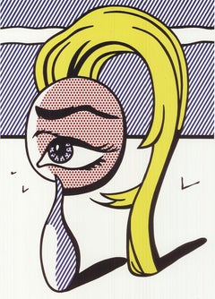 Roy Lichtenstein 'Girl with Tear I'- Pop Art, Vintage