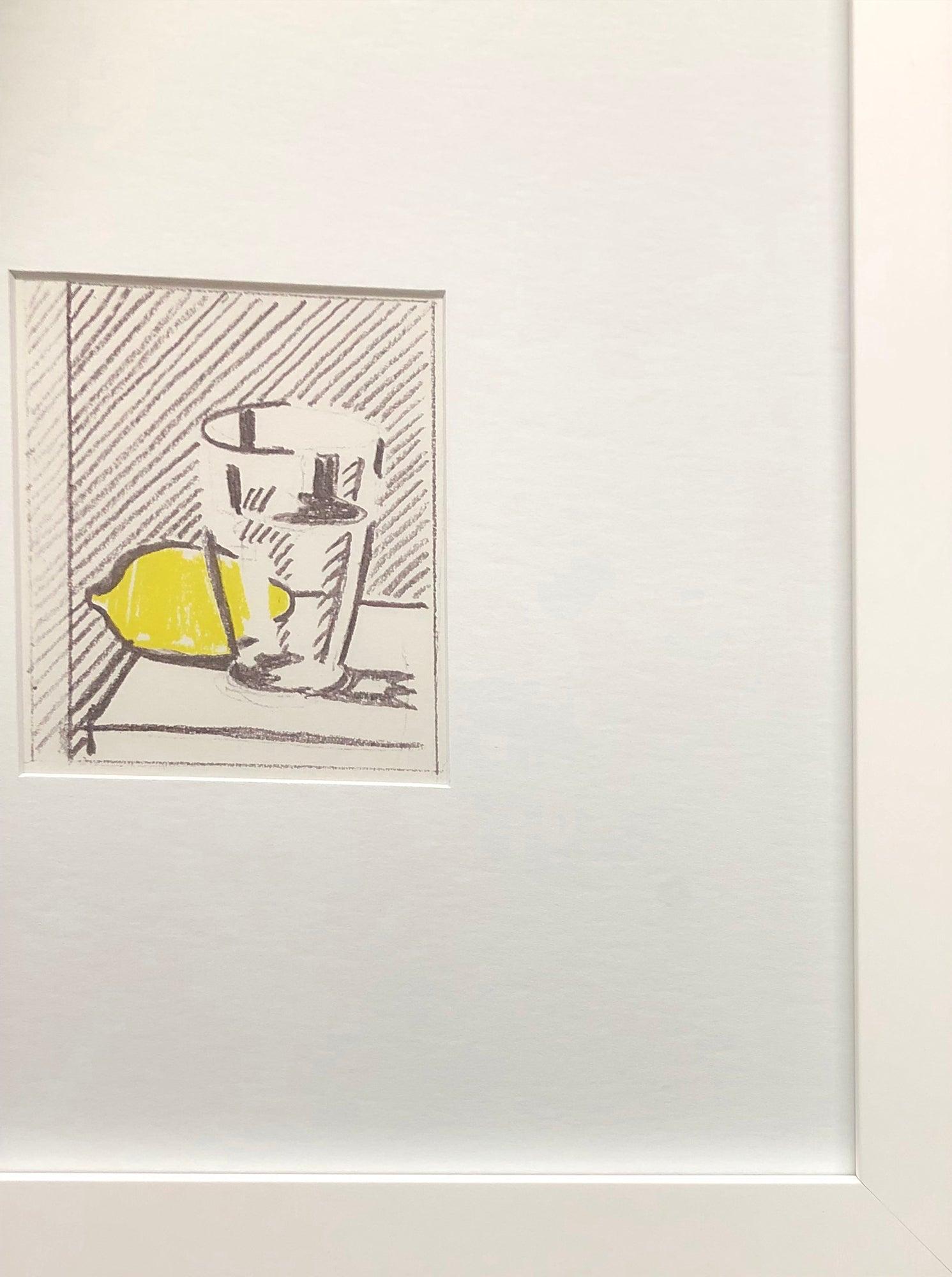 Roy Lichtenstein 'Glas und Zitrone' 1973 Pop Art im Angebot 2